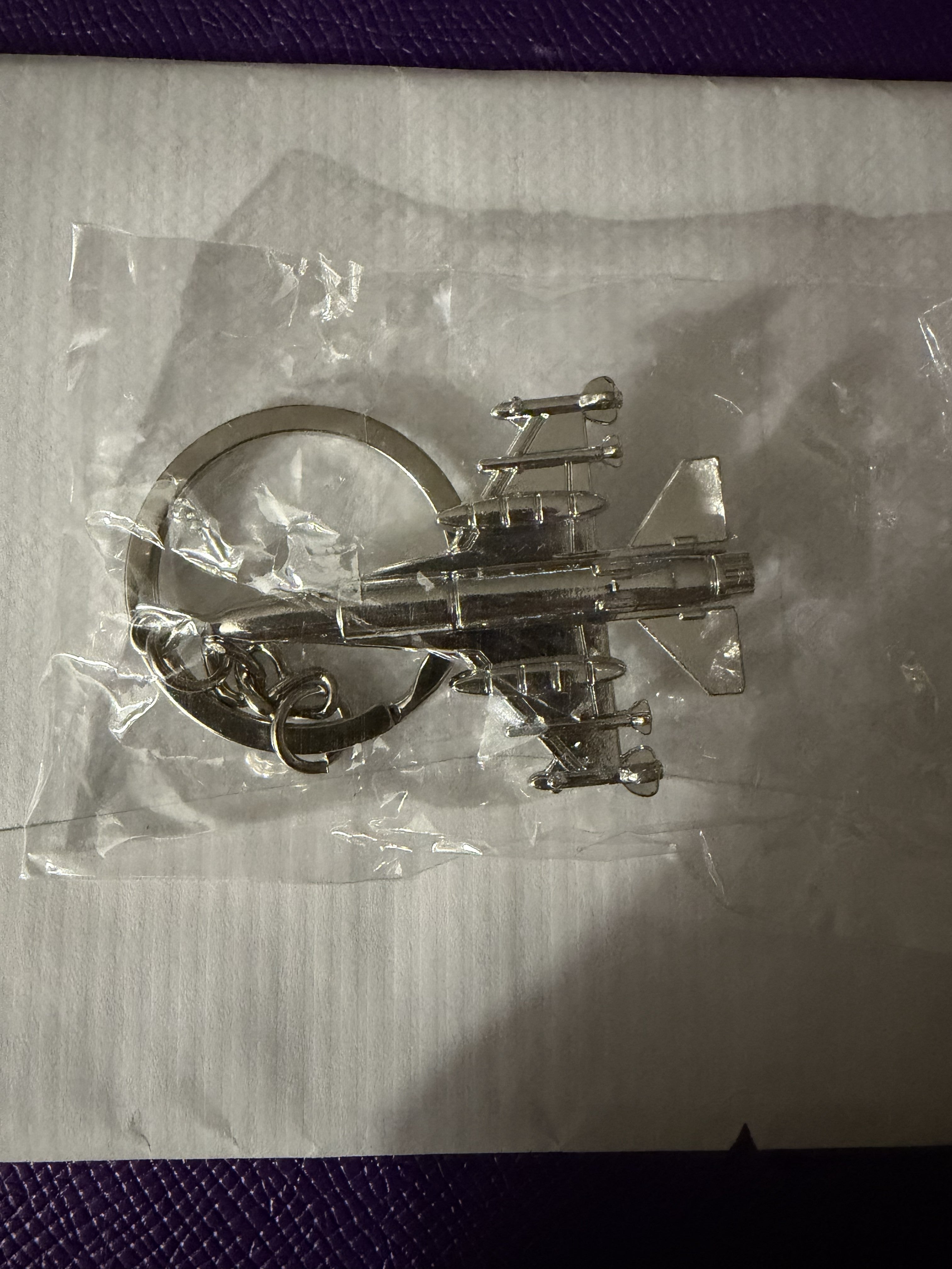 Fighter Jet Keychain