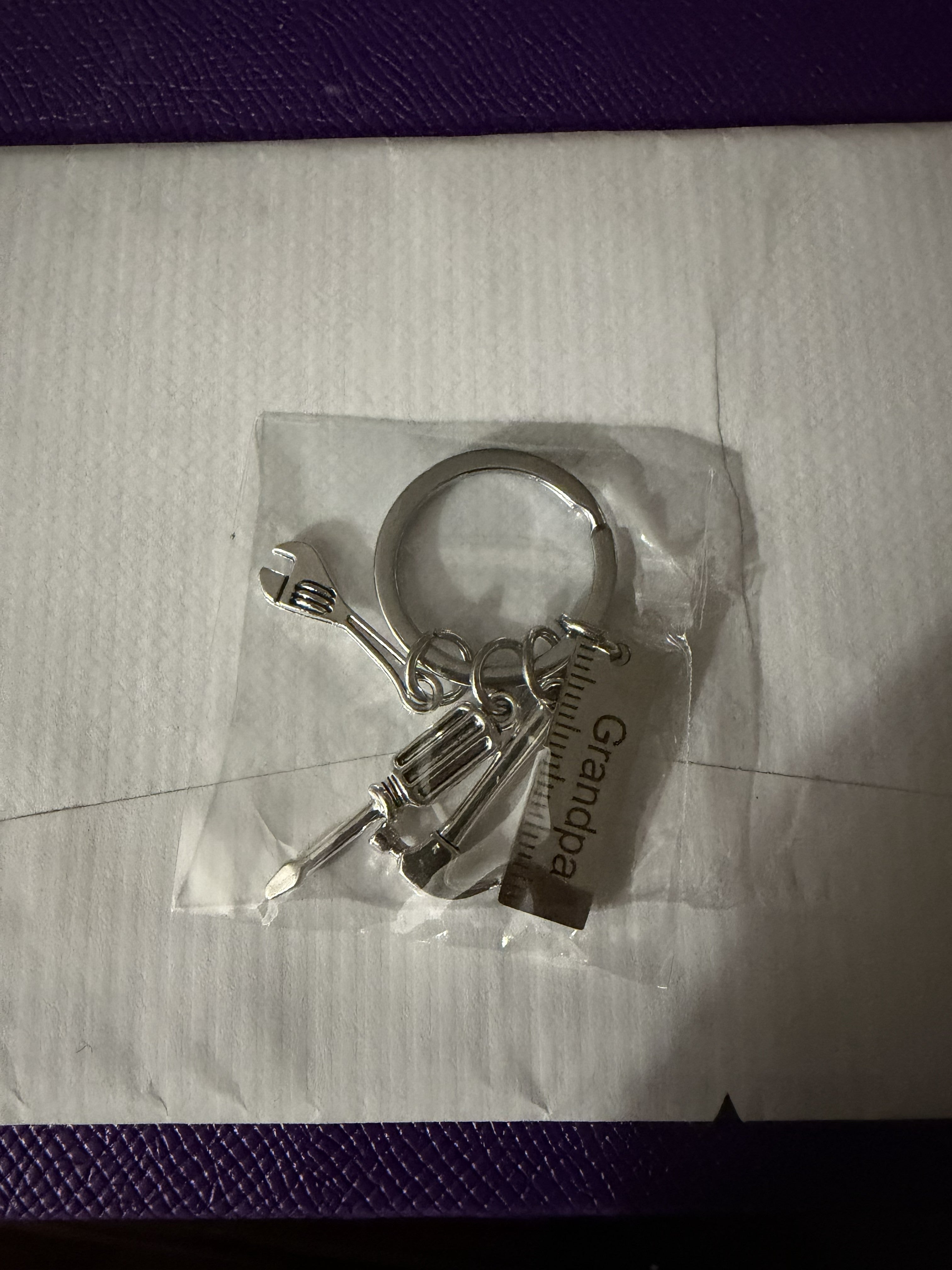 Keychain with Tools for Grandpa